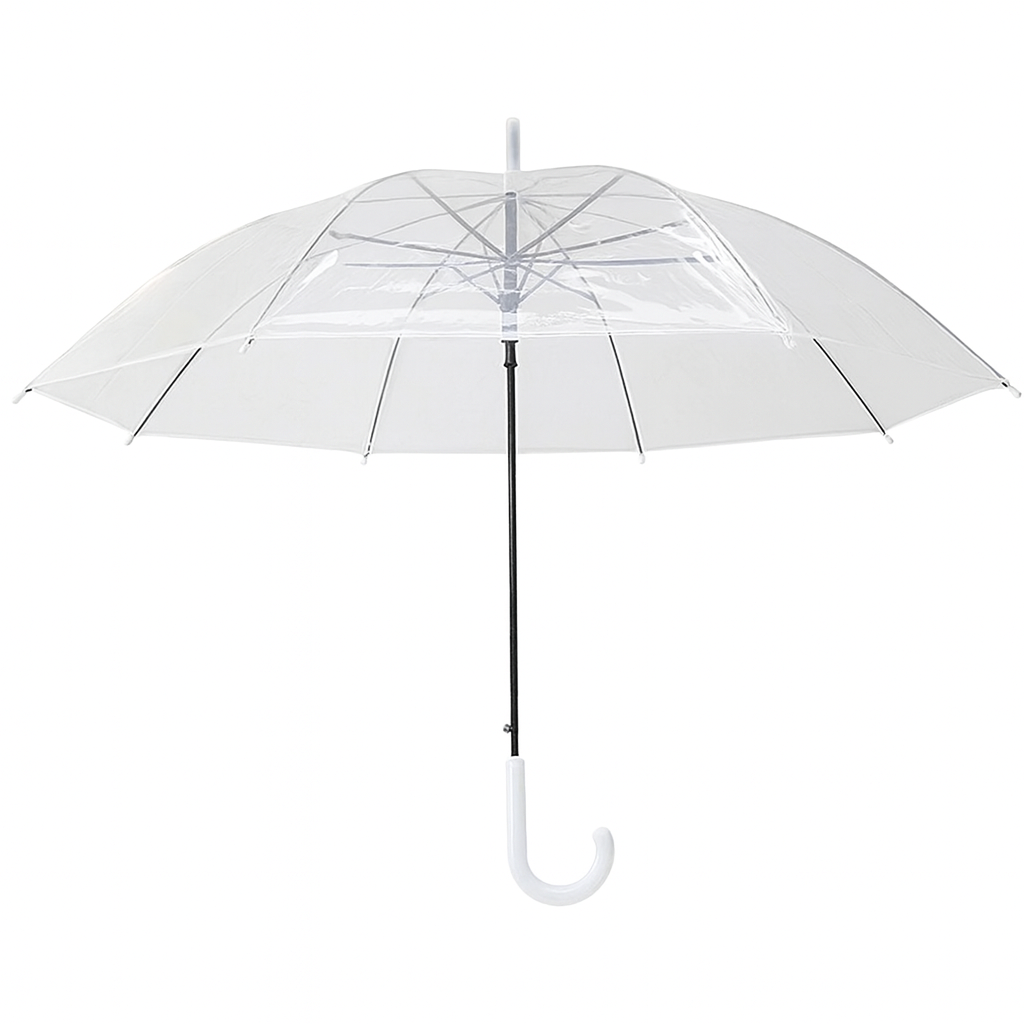 Budget Clear Classic Umbrella - Small (Purchase)