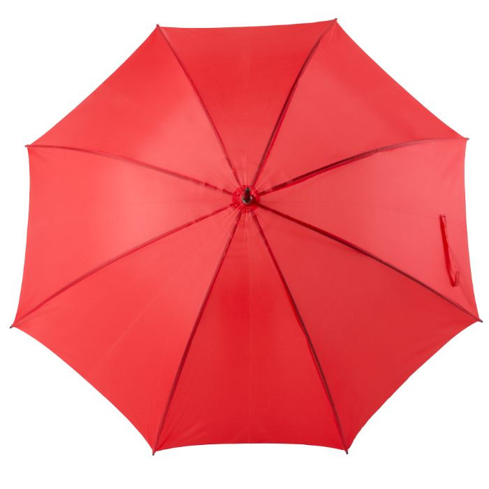 Red Large 8-Panel Umbrella (Rental)