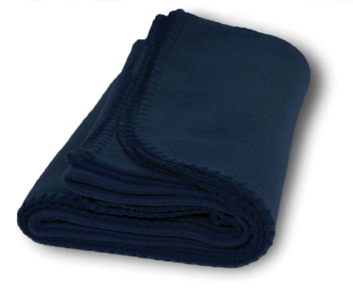 Navy Fleece Blanket (Rental)