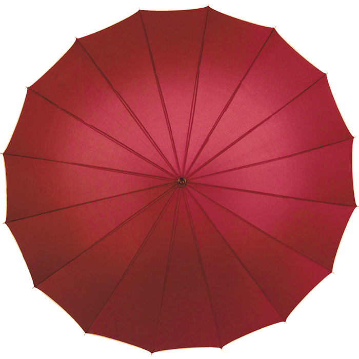 Red umbrella for weddings