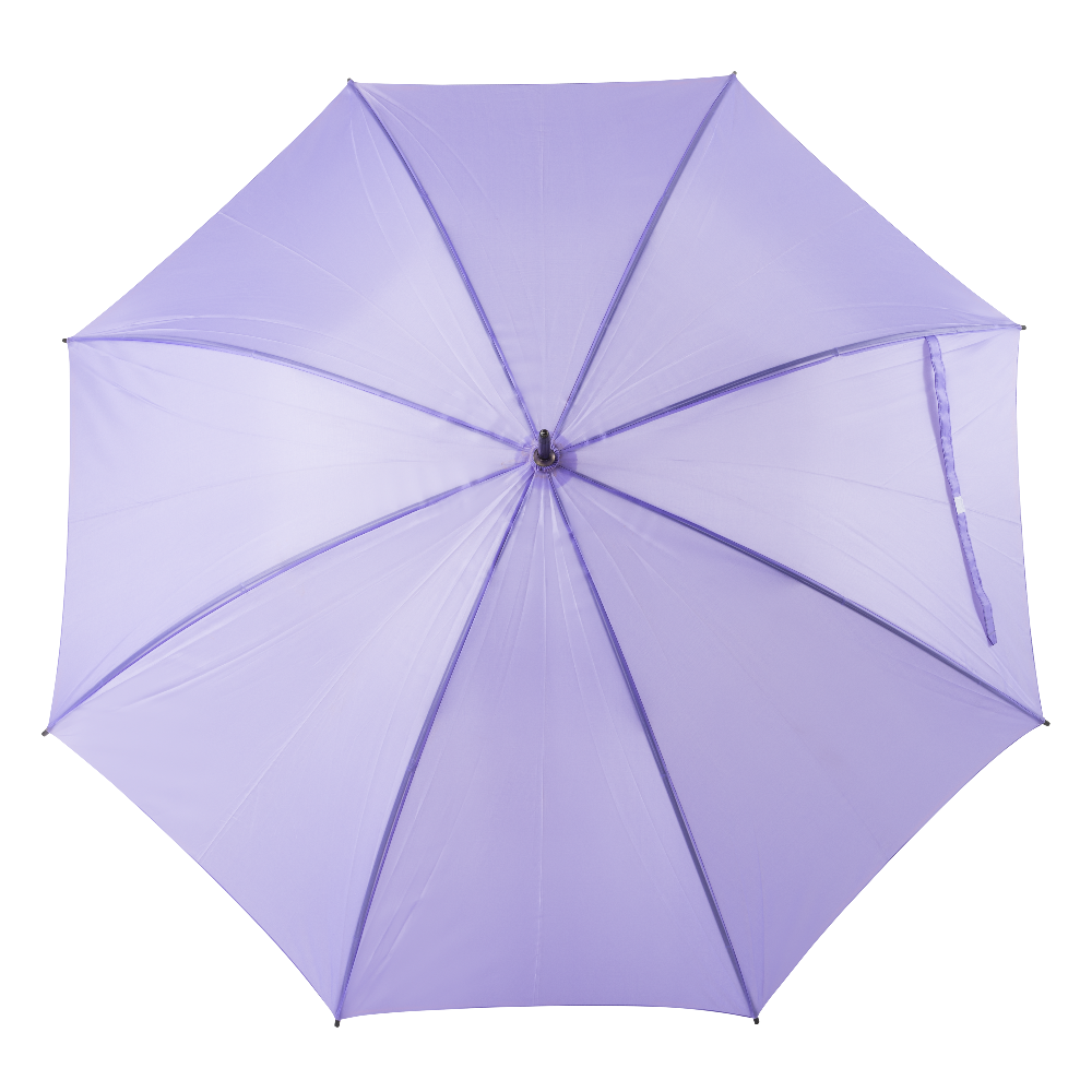 Lilac large 8-panel umbrella – elegant and colorful for weddings, outdoor events, and photo shoots.
