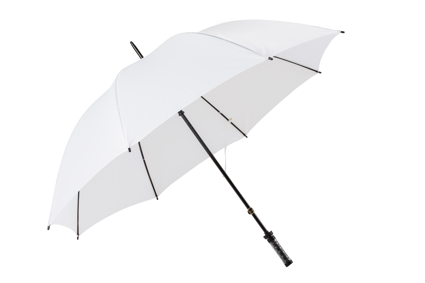 White large 8-panel umbrella – elegant, wind-resistant, and perfect for weddings, events, and photography.