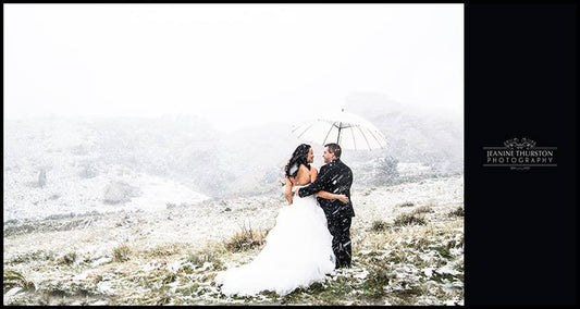 A Snowy Colorado Wedding Day
