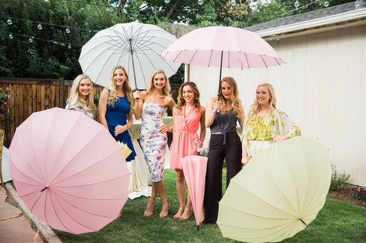 Creative Shower Ideas with Umbrellas