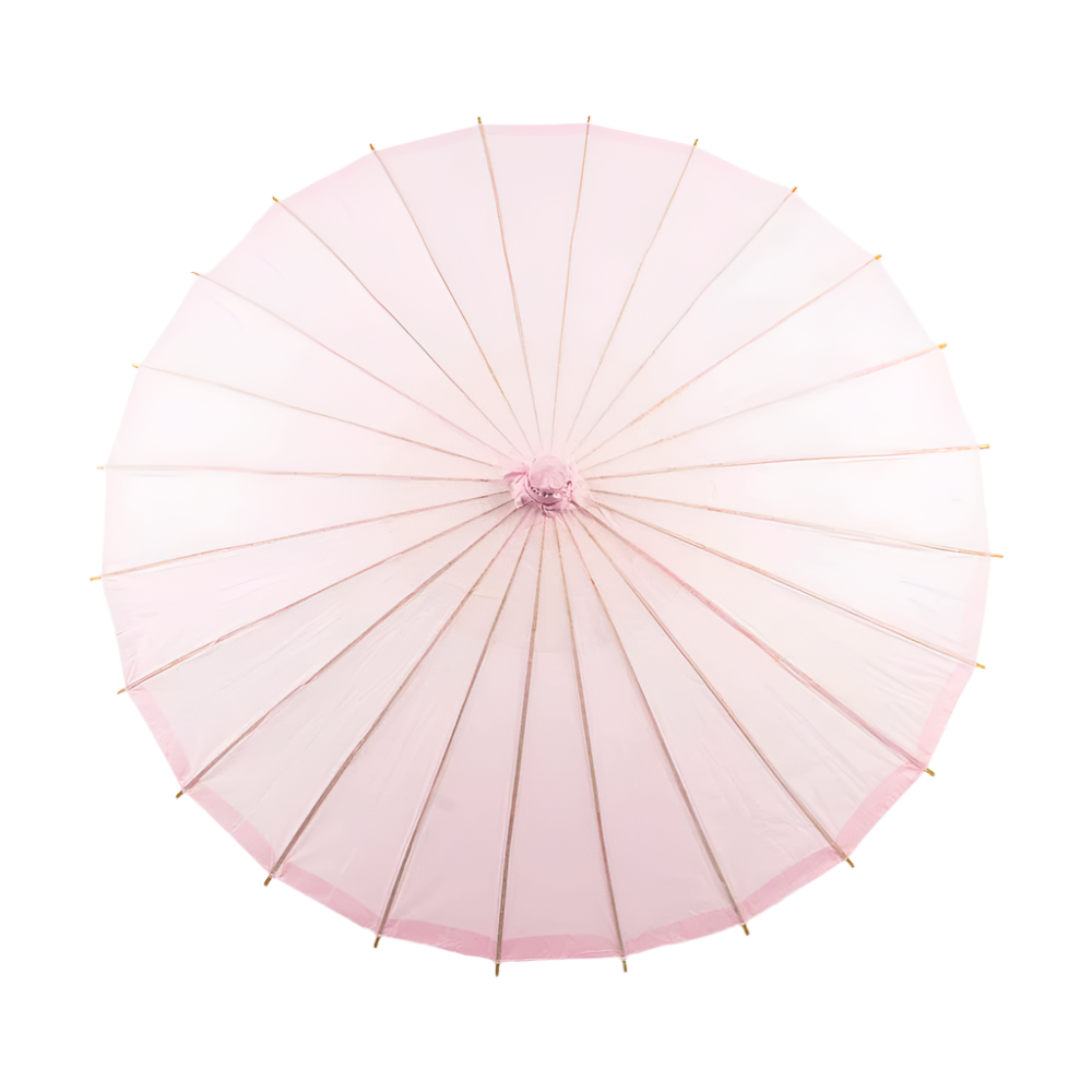 Pink Paper Parasol for weddings, outdoor events, and sun protection