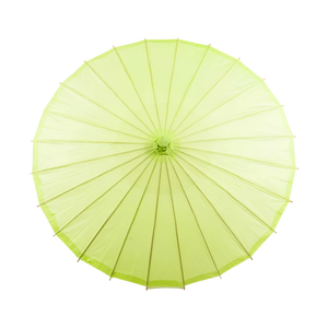 Light Lime Paper Parasol