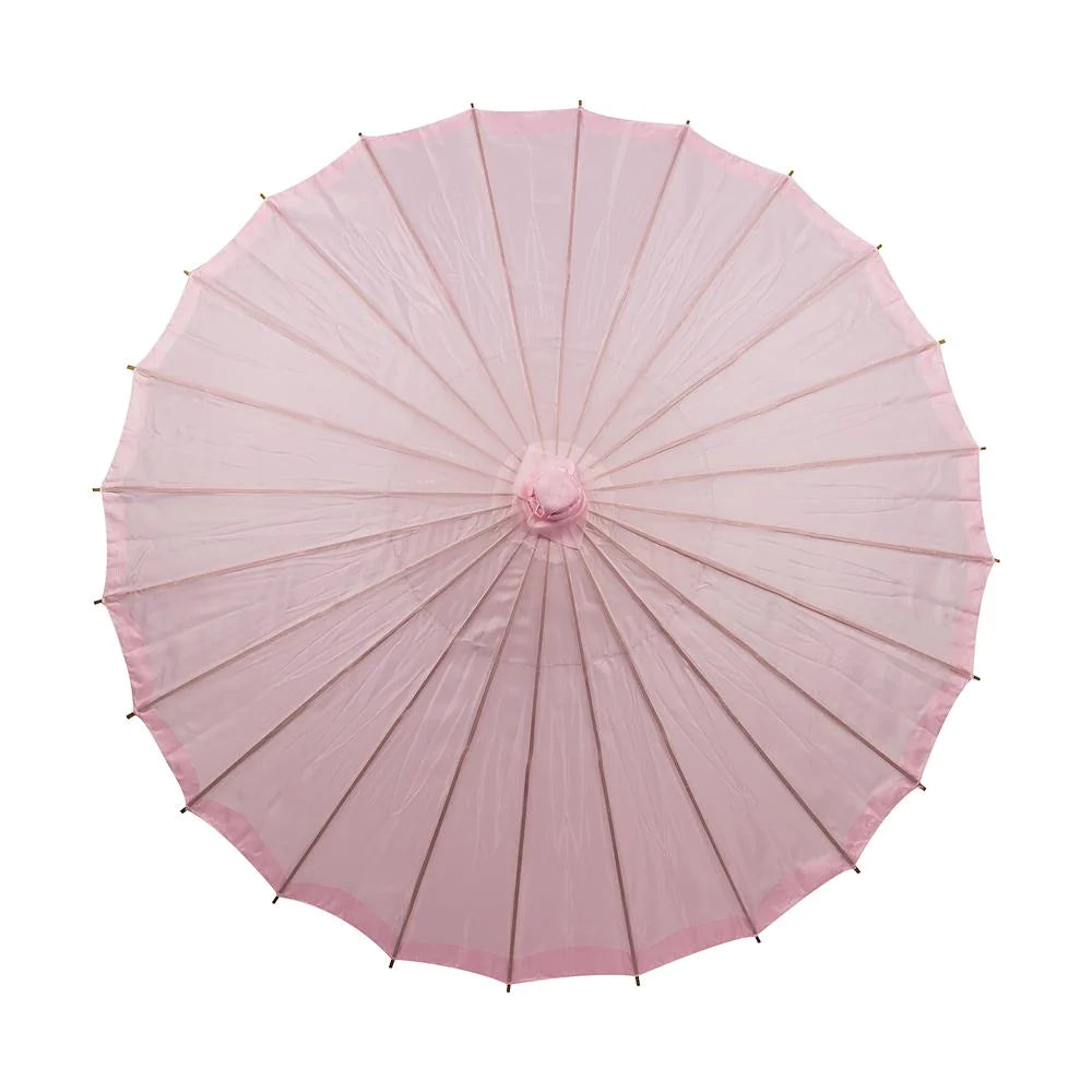 Pink Nylon Parasol