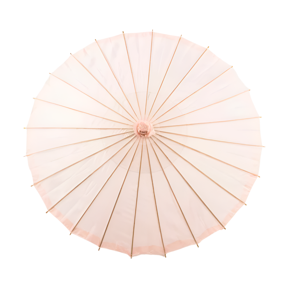 Rose Quartz Nylon Parasol