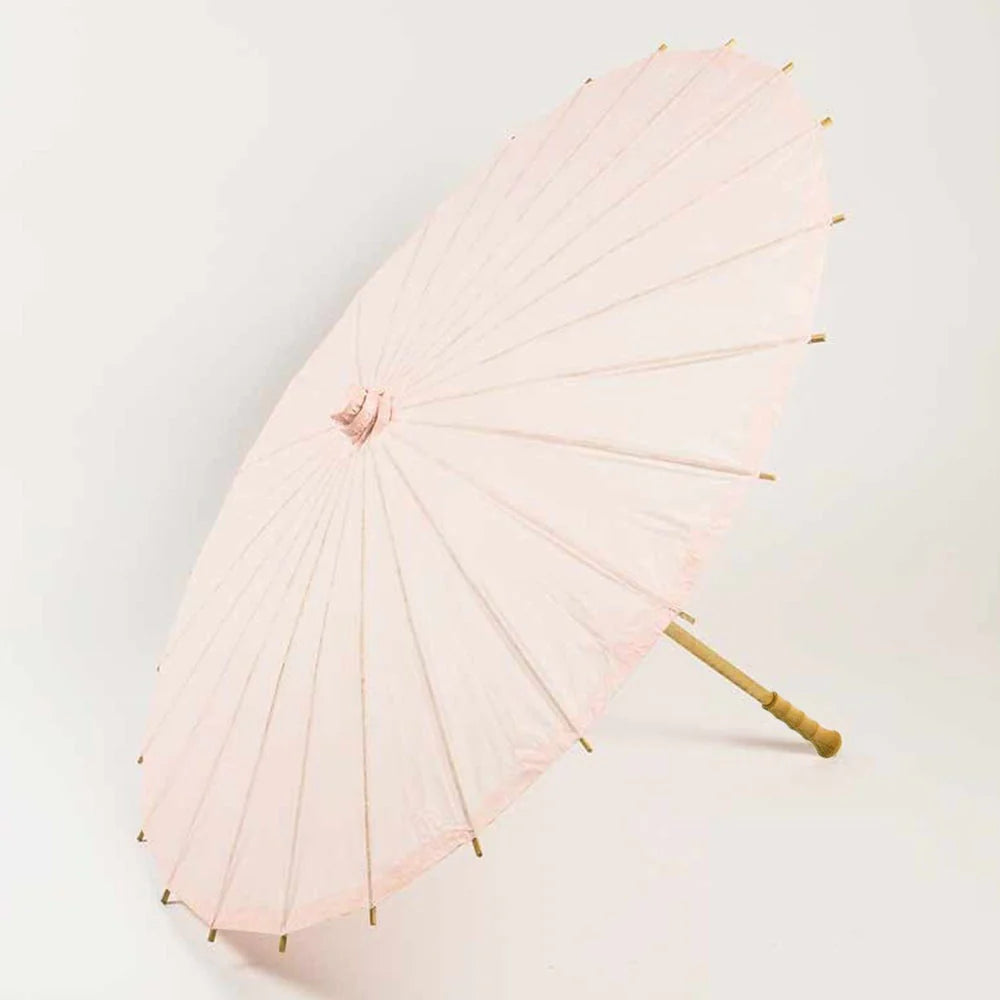 Rose Quartz Paper Parasol