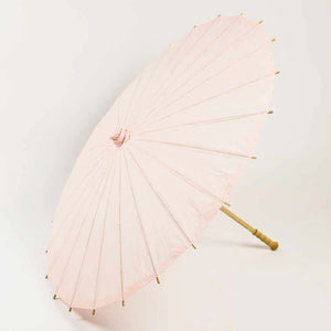 Rose Quartz Paper Parasol