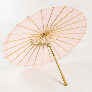 Rose Quartz Paper Parasol