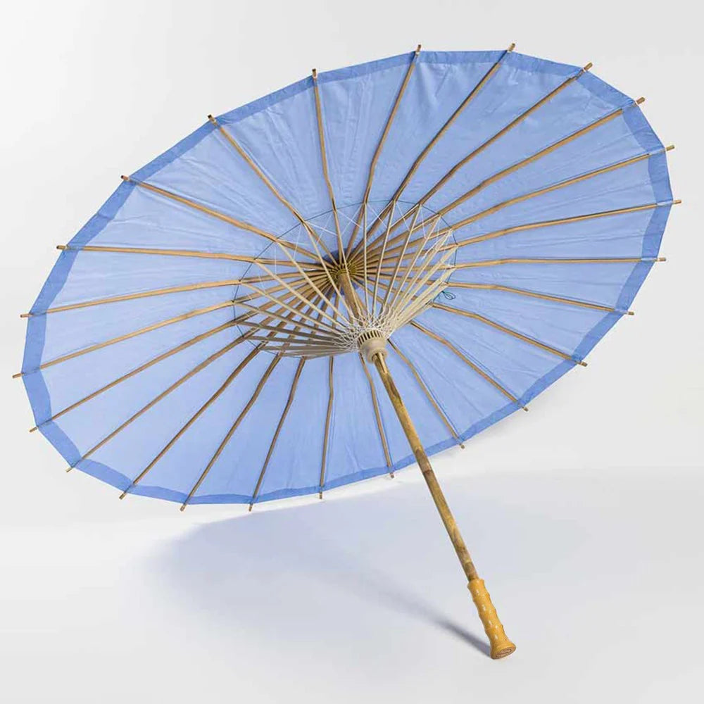 Serenity Blue Paper Parasol