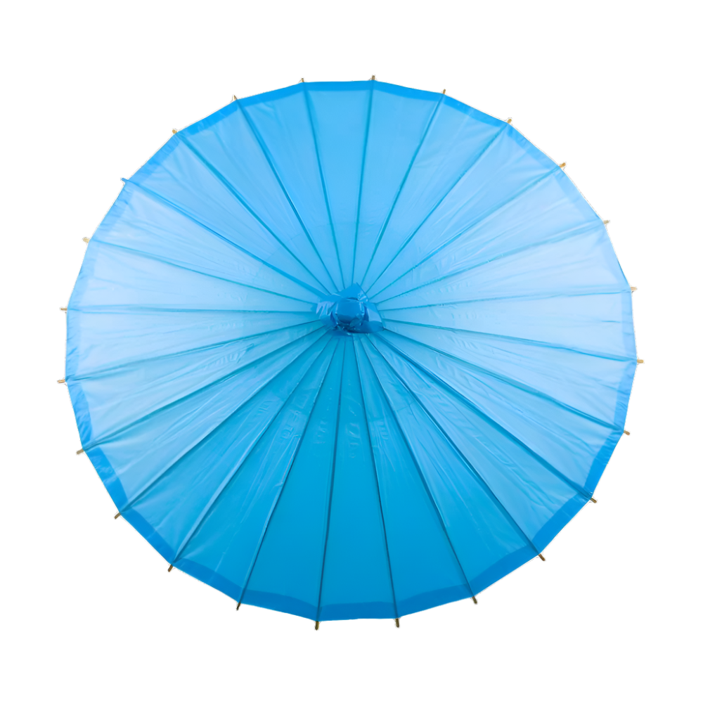 Turquoise Paper Parasol