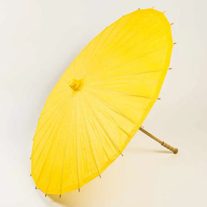 Yellow Paper Parasol