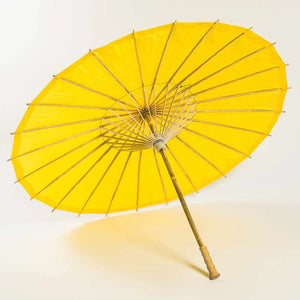 Yellow Paper Parasol