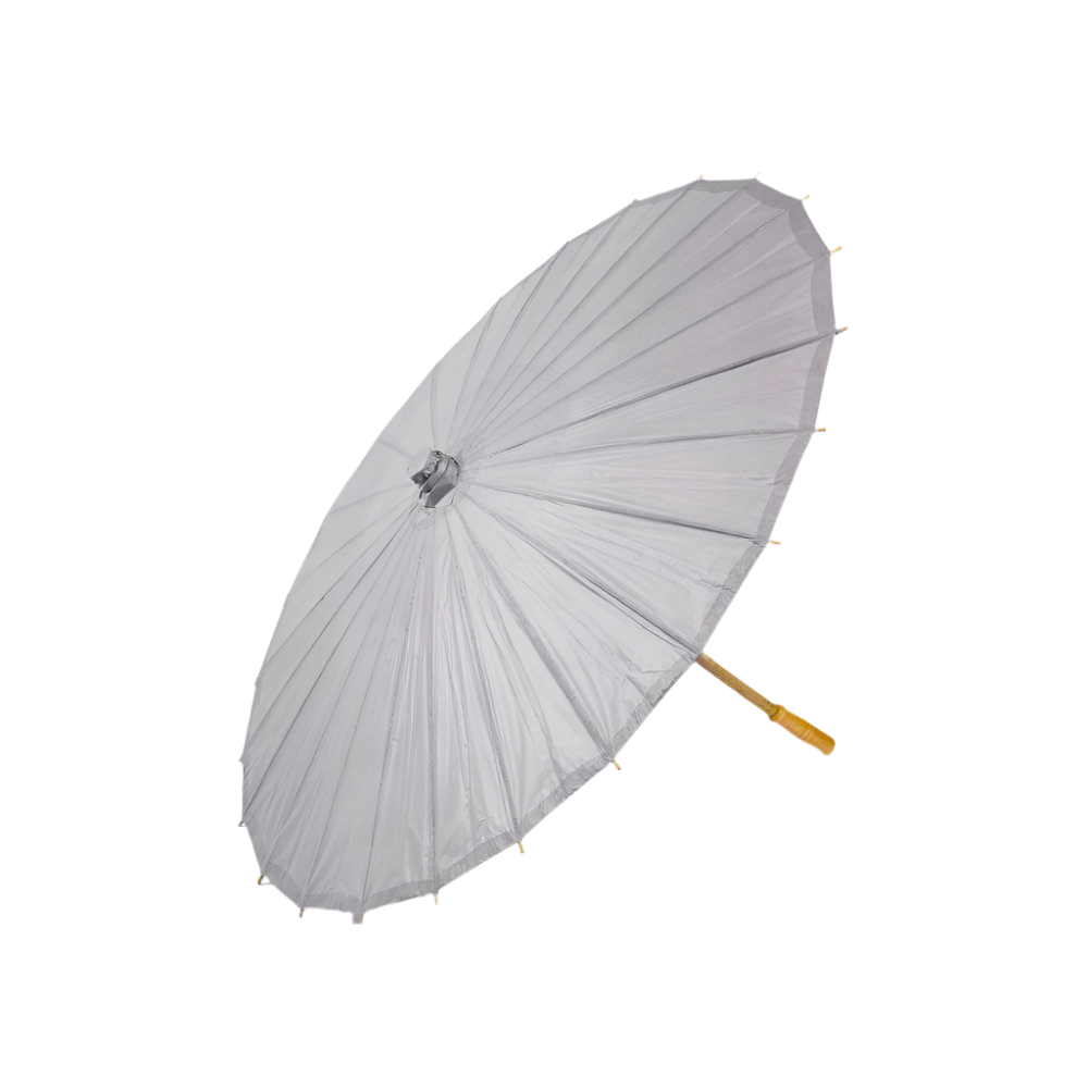 Grey/Gray Paper Parasol