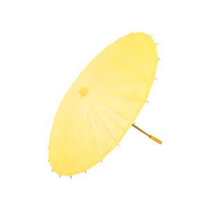 Lemon Yellow Paper Parasol