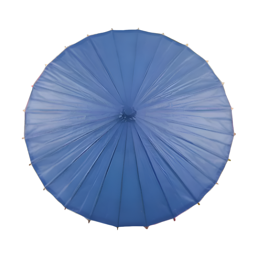 Navy Blue Paper Parasol