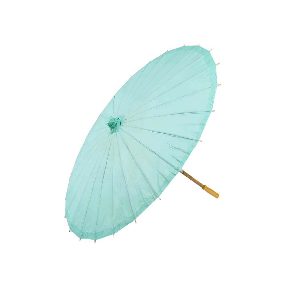 Cool Mint Paper Parasol