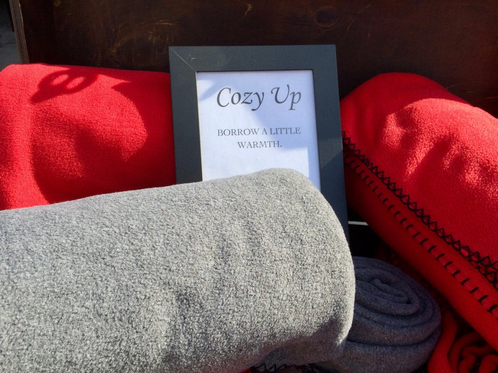 Charcoal Fleece Blanket (Rental) event photo 2