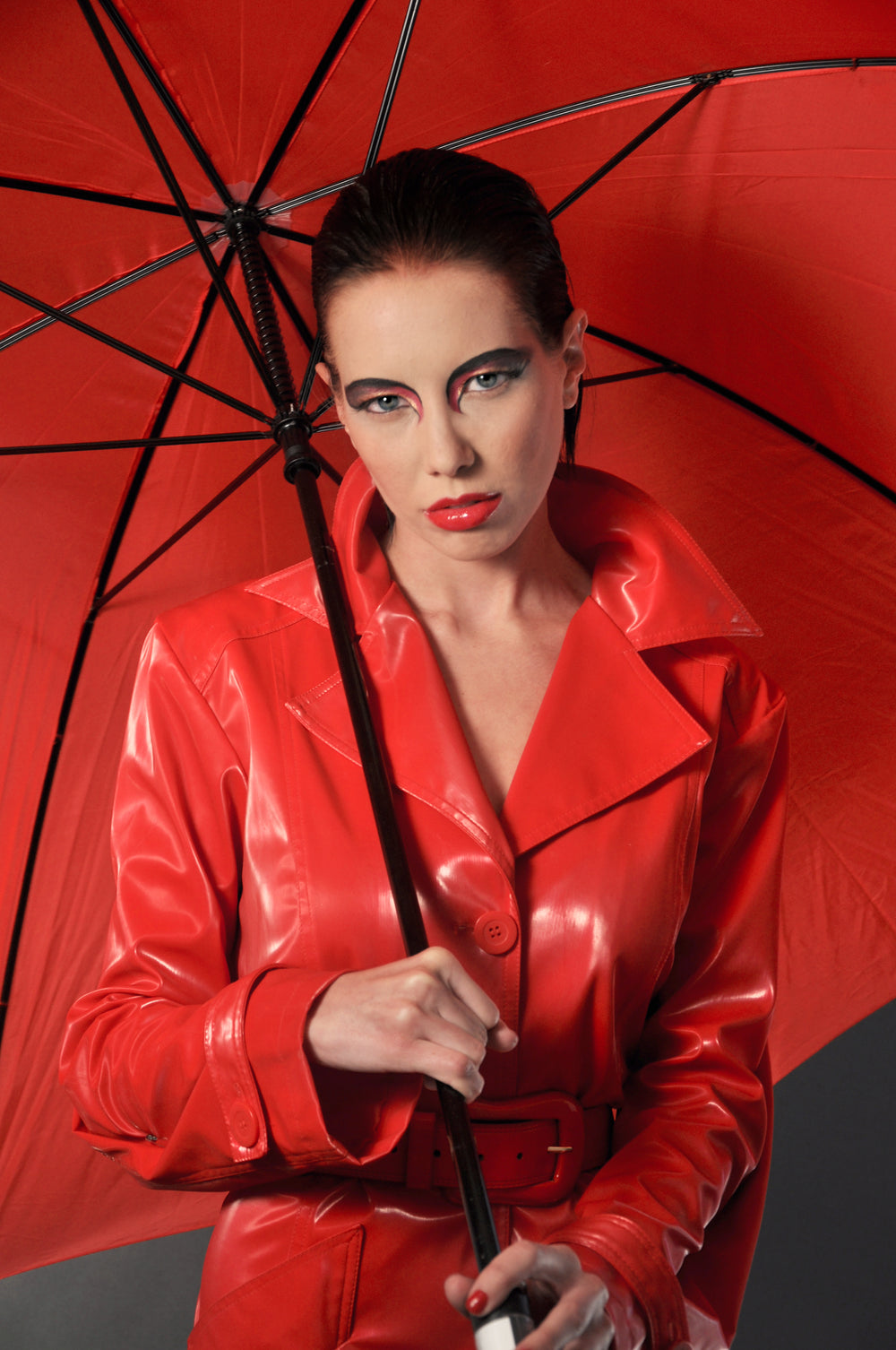 Red Large 8-Panel Umbrella (Rental) event photo 3