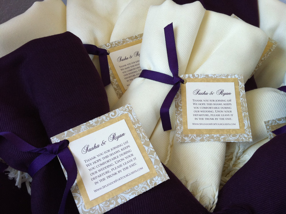 Ivory Pashmina Shawl (Rental) event photo 9