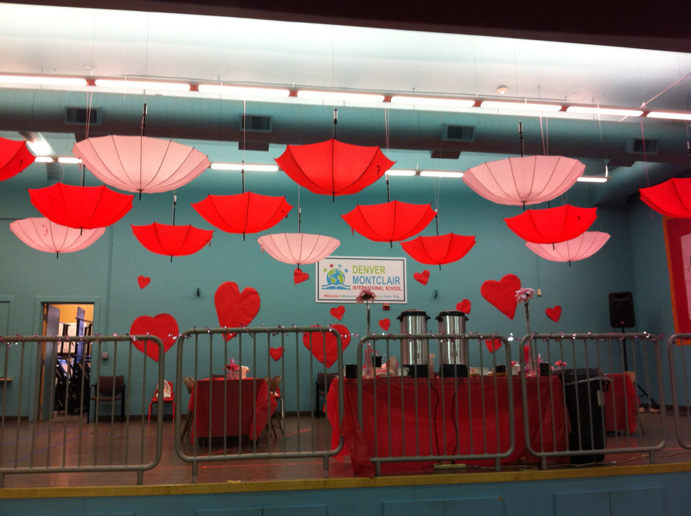 Red Large 8-Panel Umbrella (Rental) event photo 1