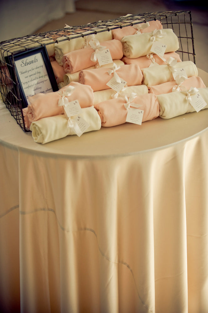 Ivory Pashmina Shawl (Rental) event photo 5