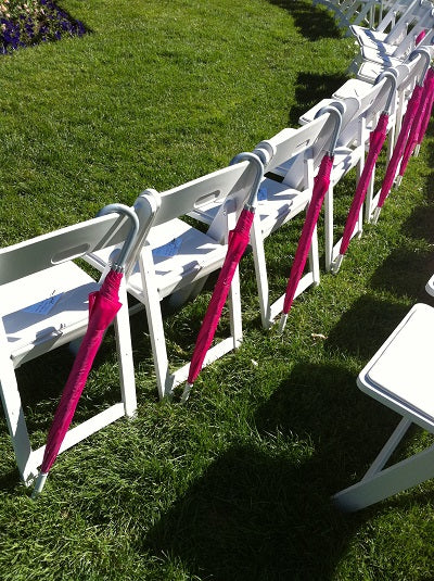 Raspberry Small 8-Panel Umbrella (Rental) event photo 1