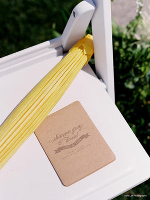 Yellow Paper Parasol