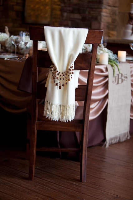Ivory Pashmina Shawl (Rental) event photo 7