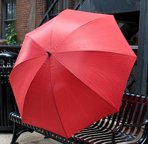 Red Large 8-Panel Umbrella