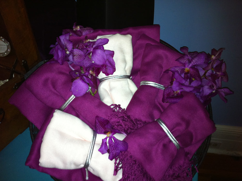 Ivory Pashmina Shawl (Rental) event photo 11