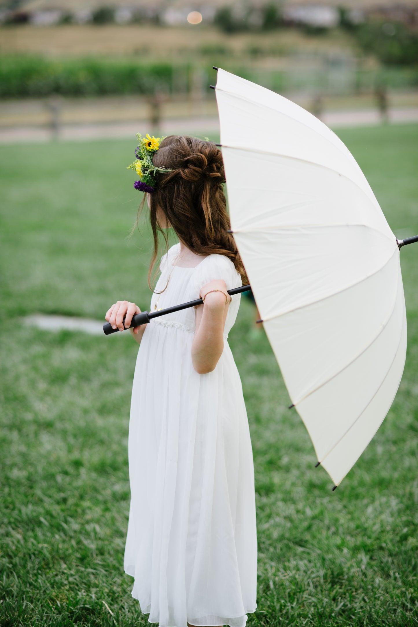 Butter Large 16-Panel Umbrella (Purchase)
