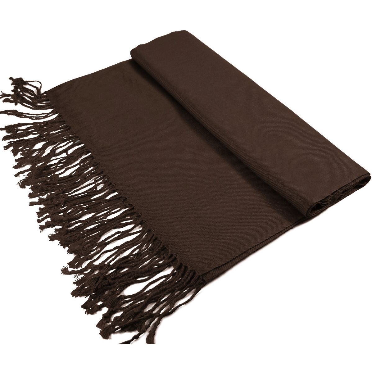 Chocolate Lightweight Pashmina Shawl – Soft, Elegant Wrap for Every Occasion