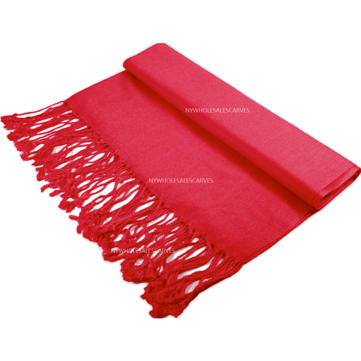 Red Lightweight Pashmina Shawl – Soft, Elegant Wrap for Every Occasion