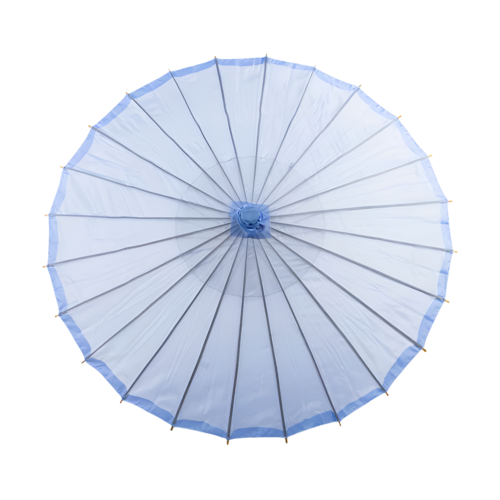 Serenity Blue Paper Parasol