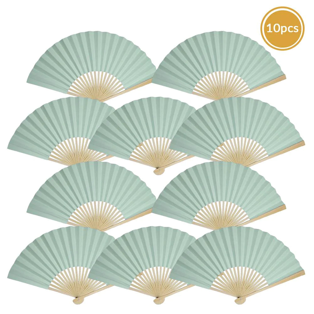Paper folding fans on sale wedding