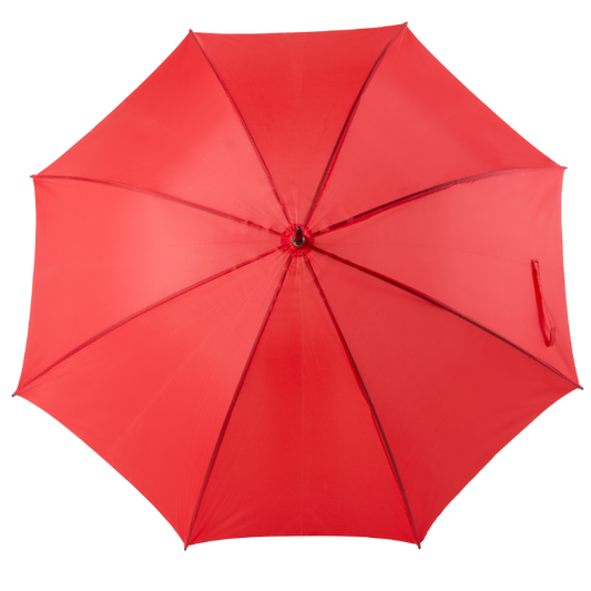 Red Large 8-Panel Umbrella (Rental)