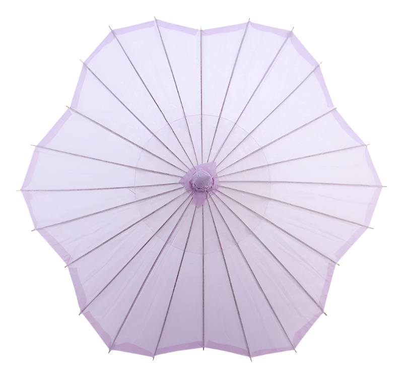 Scalloped Paper Parasol