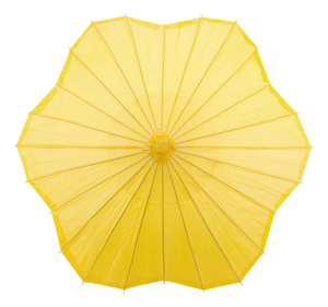 Yellow Scalloped Parasol