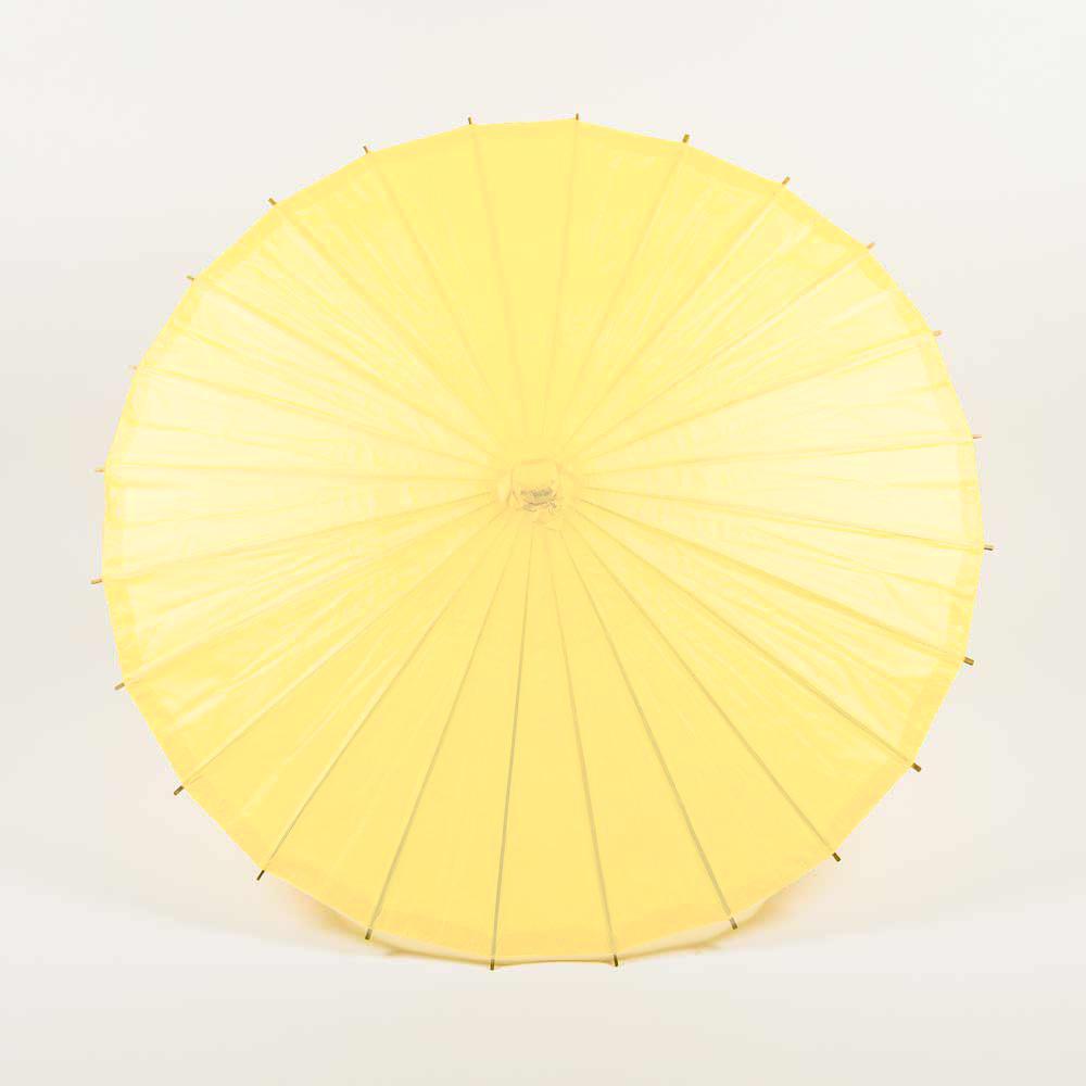 Lemon Yellow Paper Parasol