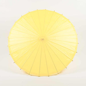 Lemon Yellow Paper Parasol