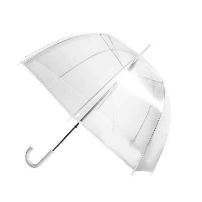 Clear umbrellas for weddings and events