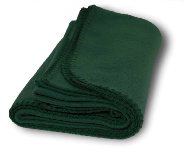 Green fleece blankets sale