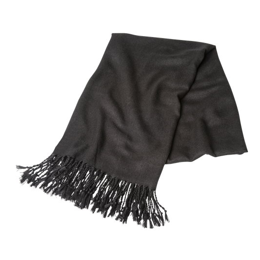 Black pashmina shawl – soft, elegant wrap perfect for weddings, guests, and outdoor events.