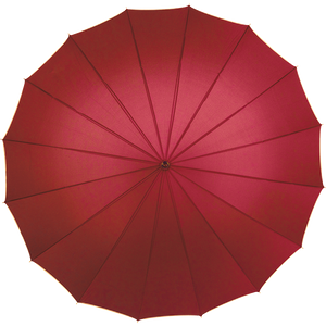 Red umbrella for weddings