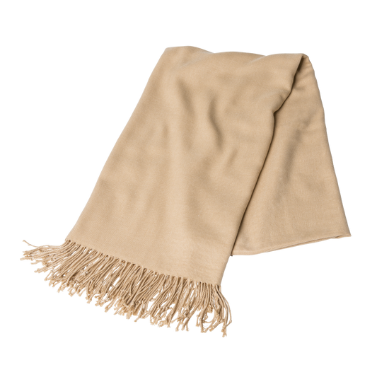 Dark beige luxury shawl – elegant, soft, and perfect for weddings, events, or guest gifting.