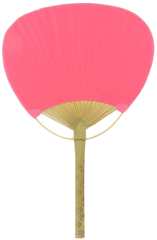 Fuchsia Paddle Fan